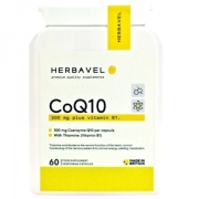 Maisto papildas Kofermentas Q10 300 mg + B1 Herbavel N60