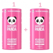 AKCIJA 1+1 Maisto papildas Hair Care Panda Kolagenas guminukuose (guminukai) N60
