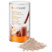 Baltyminis kokteilis šokolado skonio Livsane 450g