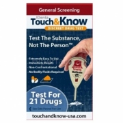Testas 21 sintetinių narkotinių medžiagų Touch&Know N1