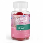 Maisto papildas SHAPE GUMMIES + gliukomananas, guminukai Acorus Balance 5gxN36