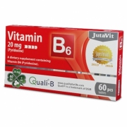 Maisto papildas Vitaminas B6 20mg JutaVit N60