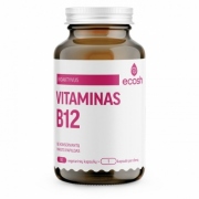 Maisto papildas bioaktyvus vitaminas B12, 1200µg, Ecosh N90