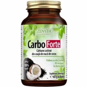 Maisto papildas Carbo Forte (Aktyvuotosios anglies milteliai) Zenyth 60g